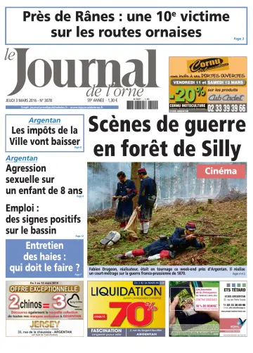 Le Journal de l'Orne - 3 Mar 2016