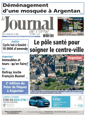 Le Journal de l'Orne - 17 Mar 2016