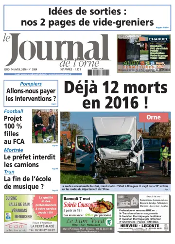 Le Journal de l'Orne - 14 Apr 2016