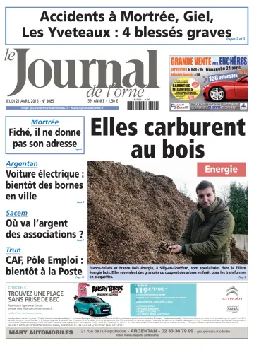 Le Journal de l'Orne - 21 Apr 2016