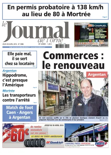 Le Journal de l'Orne - 28 Apr 2016