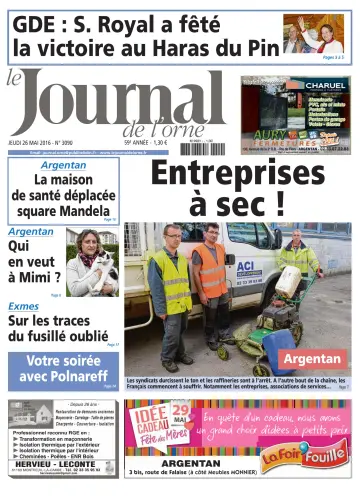 Le Journal de l'Orne - 26 May 2016