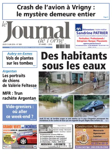 Le Journal de l'Orne - 2 Jun 2016