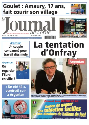 Le Journal de l'Orne - 9 Jun 2016