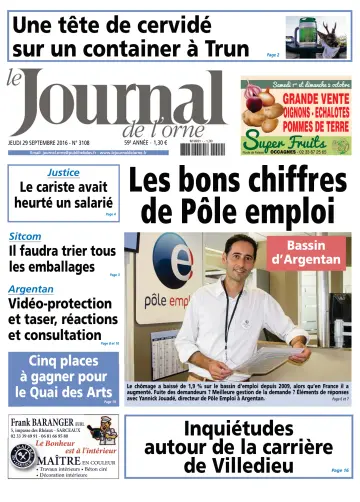 Le Journal de l'Orne - 29 Sep 2016