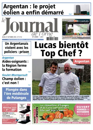 Le Journal de l'Orne - 27 Oct 2016