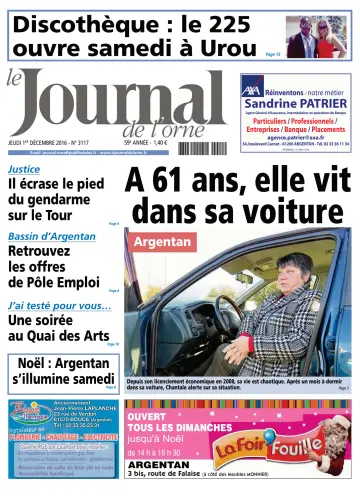 Le Journal de l'Orne - 1 Dec 2016