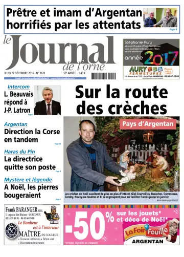 Le Journal de l'Orne - 22 Dec 2016