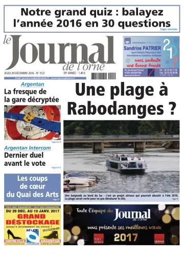 Le Journal de l'Orne - 29 Dec 2016