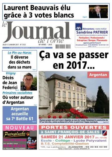 Le Journal de l'Orne - 12 Jan 2017