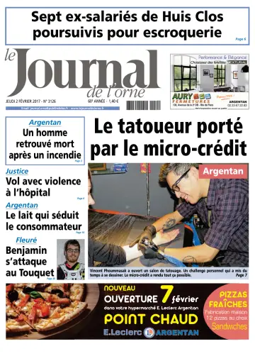 Le Journal de l'Orne - 2 Feb 2017