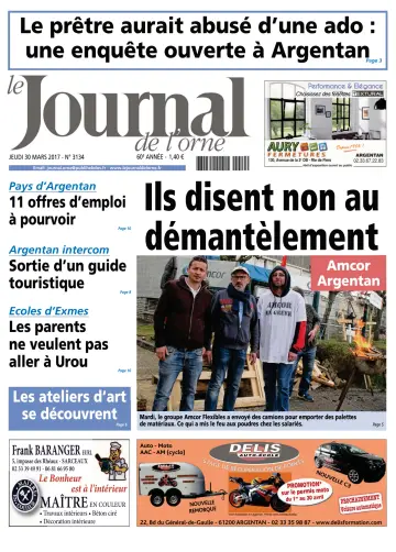 Le Journal de l'Orne - 30 Mar 2017