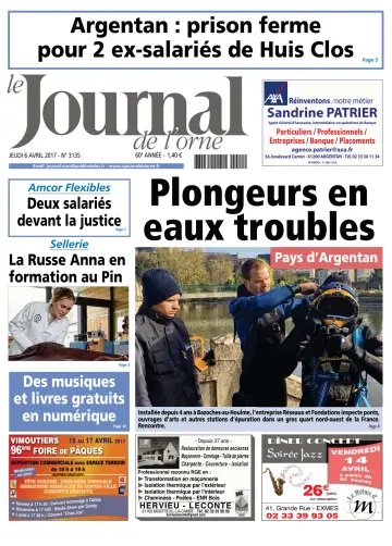 Le Journal de l'Orne - 6 Apr 2017