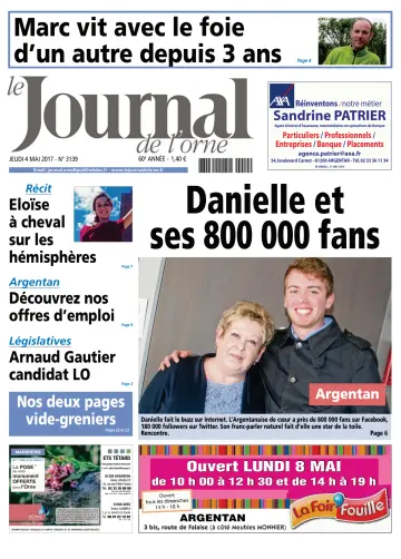 Le Journal de l'Orne - 4 May 2017