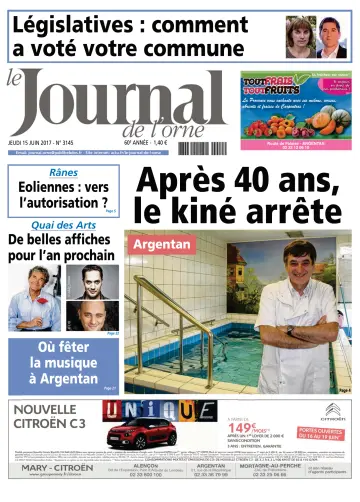 Le Journal de l'Orne - 15 Jun 2017