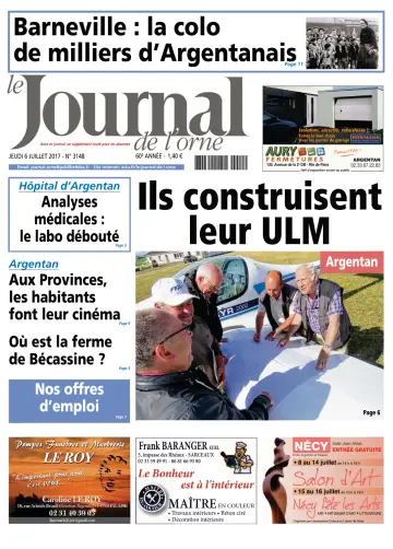 Le Journal de l'Orne - 6 Jul 2017