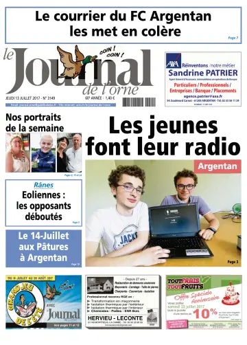 Le Journal de l'Orne - 13 Jul 2017