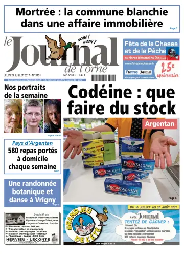 Le Journal de l'Orne - 27 Jul 2017