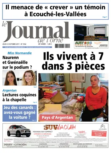 Le Journal de l'Orne - 12 Oct 2017