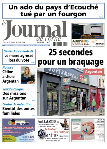 Le Journal de l'Orne - 26 Oct 2017