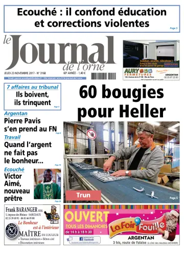 Le Journal de l'Orne - 23 Nov 2017