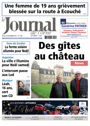Le Journal de l'Orne - 30 Nov 2017