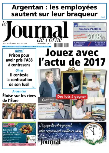 Le Journal de l'Orne - 28 Dec 2017