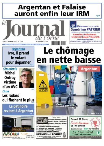 Le Journal de l'Orne - 08 2월 2018