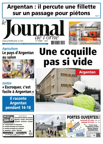 Le Journal de l'Orne - 22 feb. 2018