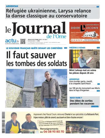 Le Journal de l'Orne - 26 10월 2023