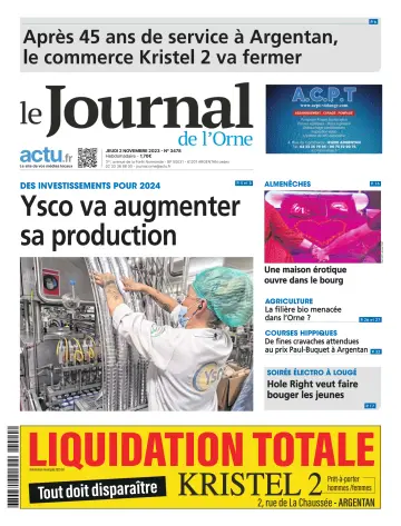 Le Journal de l'Orne - 02 ноя. 2023