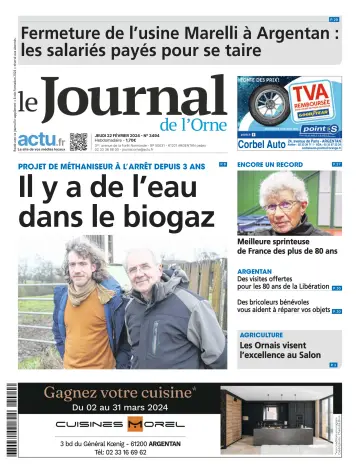 Le Journal de l'Orne - 22 二月 2024