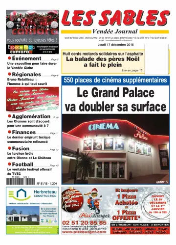 Les Sables Vendée Journal - 17 Dec 2015