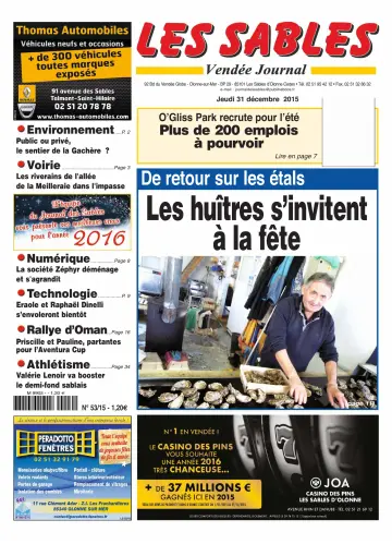 Les Sables Vendée Journal - 31 Dec 2015