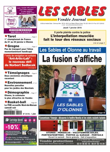 Les Sables Vendée Journal - 7 Jan 2016