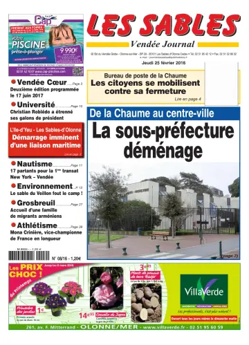 Les Sables Vendée Journal - 25 Feb 2016