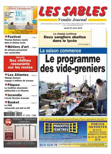 Les Sables Vendée Journal - 24 Mar 2016