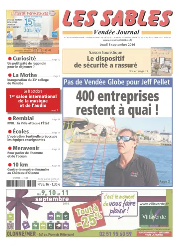 Les Sables Vendée Journal - 8 Sep 2016