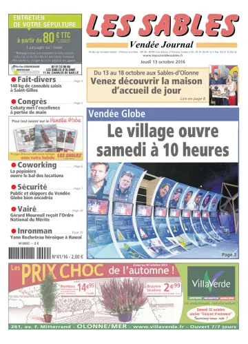 Les Sables Vendée Journal - 13 Oct 2016