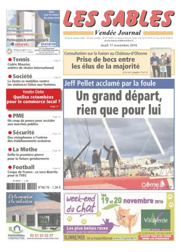 Les Sables Vendée Journal - 17 Nov 2016