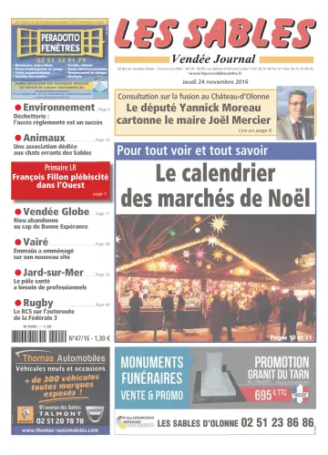 Les Sables Vendée Journal - 24 Nov 2016