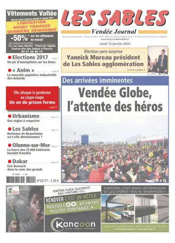 Les Sables Vendée Journal - 12 Jan 2017