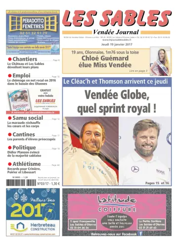 Les Sables Vendée Journal - 19 Jan 2017