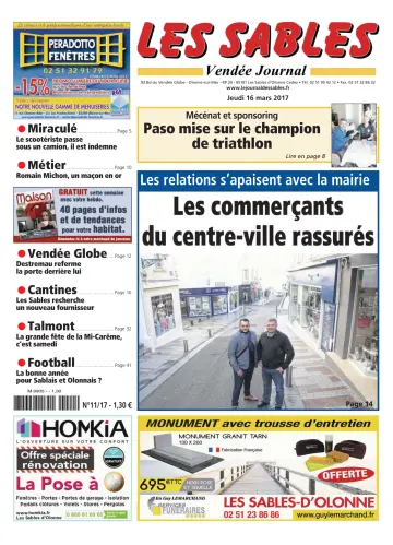 Les Sables Vendée Journal - 16 Mar 2017