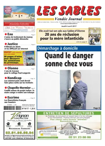 Les Sables Vendée Journal - 6 Apr 2017