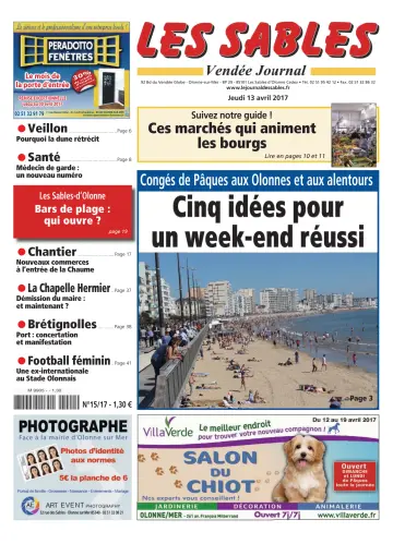 Les Sables Vendée Journal - 13 Apr 2017