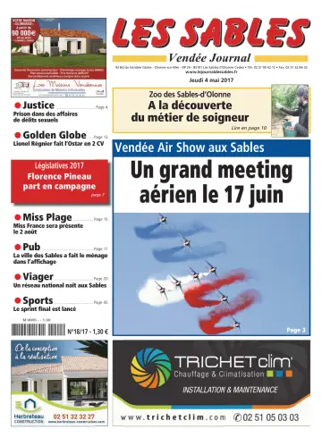 Les Sables Vendée Journal - 4 May 2017