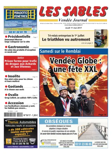 Les Sables Vendée Journal - 11 May 2017