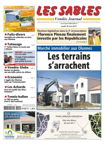 Les Sables Vendée Journal - 18 May 2017