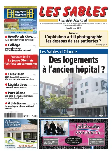 Les Sables Vendée Journal - 8 Jun 2017